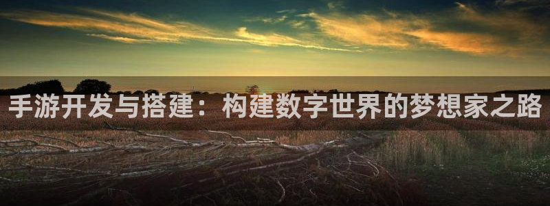 恩佐娱乐平台正规吗可靠吗：手游开发与搭建：构建数字世界的梦想